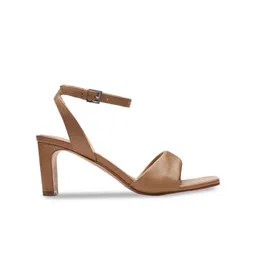 Clarks Open Toe Block Heels With Ankle Loop image 3