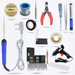 HGCM112M2 14in1 Combo Kit Set with Soldering Iron, 25in1 Screwdriver Set Standard Temperature Corded Glue Gun-image-24