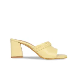 ICONICS Open Toe Block Heels image 3