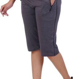 Women Grey Capri-image-56