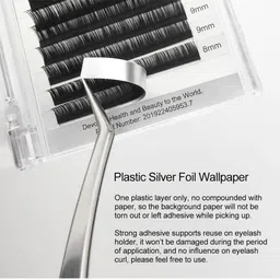NAGARAKU Laser Beehive Longer Lasting 16 Rows Eyelash Extension - Curl D - 0.07/12 image 4