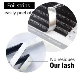 NAGARAKU Premium Classic 16 Rows Tray 7-15mm False Eyelash Extensions - Curl-J 0.20 image 3