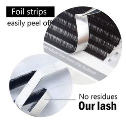 NAGARAKU Premium Classic 16 Rows Tray 7-15mm False Eyelash Extensions - Curl-D 0.07 image 5