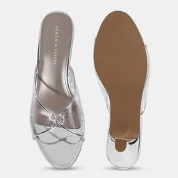LEMON & PEPPER Open Toe Kitten Heels image 5