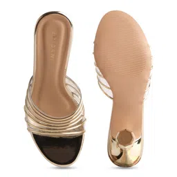 ERIDANI Open Toe Block Heels image 5