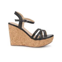Truffle Collection Open Toe Wedge Heels image 2