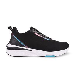 Campus Men Black Mesh Running Shoes image 3