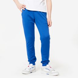 Kids' Unisex Warm Breathable Synthetic Jogging Bottoms S500 - Blue-image-49