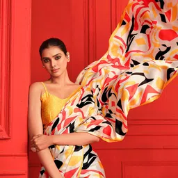 Sangria Digital Printed Satin Saree-picture-15