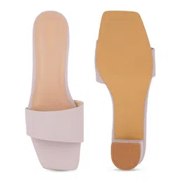 Mast & Harbour Lavender Open Toe Block Heels image 5