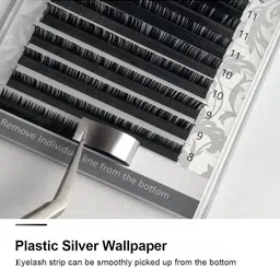 NAGARAKU Premium Classic 16 Rows Tray 7-15mm False Eyelash Extensions - Curl-J 0.10 image 3