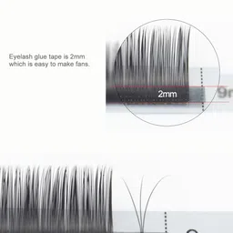 NAGARAKU Laser Beehive Longer Lasting 16 Rows Eyelash Extension - Curl C image 5