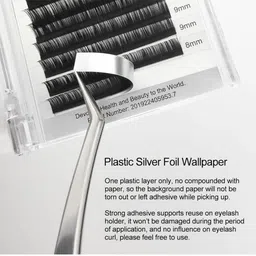 NAGARAKU 16 Rows Laser Beehive Longer Lasting Eyelash Extension - Curl D image 4