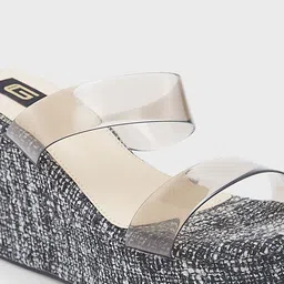 Sole To Soul Open Toe Wedge Heels image 5