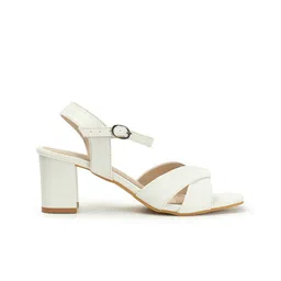 ICONICS Open Toe Block Heels image 3