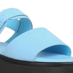 London Rag Open Toe Buckle Platforms image 4