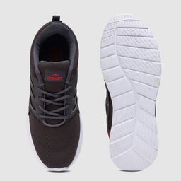 ASIAN Men Charcoal Captain-12 Mesh Running Non-Marking Shoes image 5