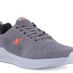 Sparx Men Grey Mesh Running Non-Marking Shoes image 4