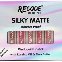 Set of 5 Silky Matte Mini Liquid Lipsticks - 6.25 ml (1.25ml x 5)-14