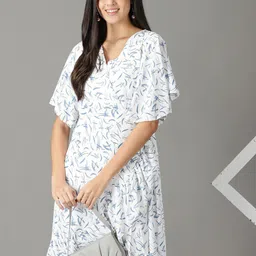 SHOWOFF Crepe Wrap Dress-image-8