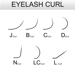 NAGARAKU Premium Classic 16 Rows Tray 7-15mm False Eyelash Extensions - Curl-LD 0.07 image 4