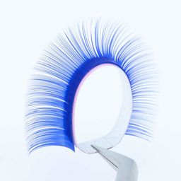 NAGARAKU 8 Colors Rainbow False Eyelash Extensions - Curl C 10/0.07 image 2