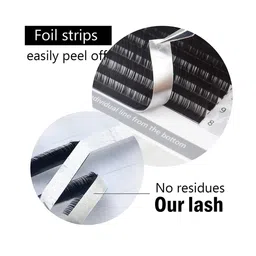 NAGARAKU Premium Classic 16 Rows Tray 7-15mm False Eyelash Extensions - Curl-LC 0.15 image 3