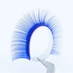 NAGARAKU 8 Colors Rainbow False Eyelash Extensions - Curl D 14/0.15 image 2