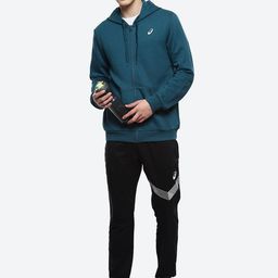 ASICS One Point FZ Hooded Front-Open Sweatshirt image 2
