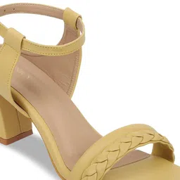 ICONICS Open Toe Block Heels image 5