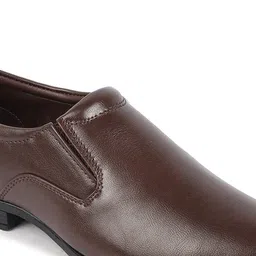 FAUSTO Men Pointed Toe Formal Slip-on Shoes image 3
