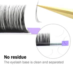 NAGARAKU Premium Classic Matte Black 16 Rows Synthetic Eyelash Extensions - Curl-J image 5
