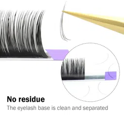 NAGARAKU Premium Classic Matte Black 16 Rows Synthetic Eyelash Extensions - Curl C image 2
