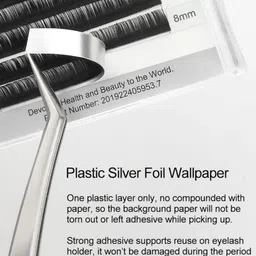 NAGARAKU Laser Beehive Longer Lasting 16 Rows Eyelash Extension - Curl D image 5