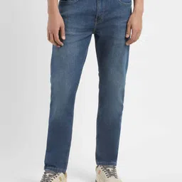 levi's Men Tapered Fit Mid Rise Blue Jeans-picture-47