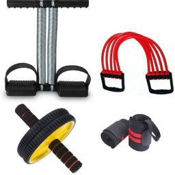 HOME GYM WORKOUT SET Fitness Accessory Kit Kit-image-22