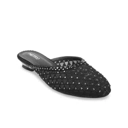 Metro Women Embellished Mules Flats-image-21