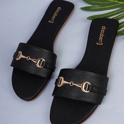 DressBerry Women Embellished Ballerinas with Buckles Flats-image-34