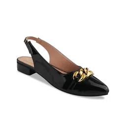 Shoetopia Embellished Pointed Toe Block Heel Pumps image 2