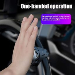 ROYALTECH Universal Car Steering Knob, Wheel Knob, Steering Wheel Spinner Knob, 360° Rotation Booster (3R Original) image 4