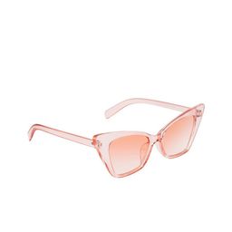 Awestuffs Women Pink Lens & Pink Cat eye Sunglasses with UV Protected Lens-image-8
