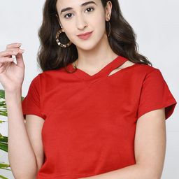 CHIMPAAANZEE V-Neck Crop Top-picture-15