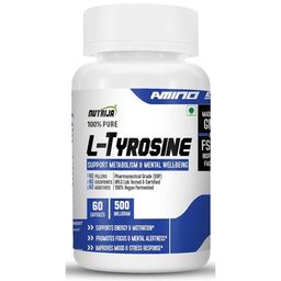 NutriJa L-Tyrosine 500mg,  60 capsules -79
