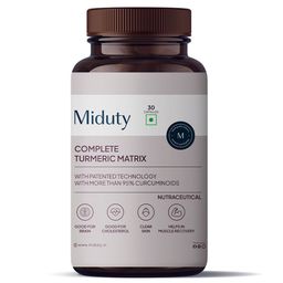 Miduty Complete Turmeric Matrix,  30 capsules -89