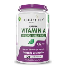 HealthyHey Nutrition Natural Vitamin A,  120 capsules -36