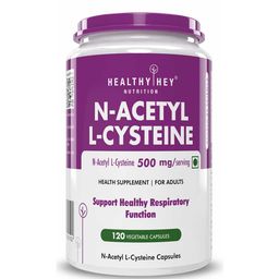 HealthyHey Nutrition N-Acetyl L-Cysteine,  120 capsules -13