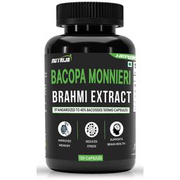 NutriJa Bacopa Monnieri Brahmi Extract,  120 capsules -5