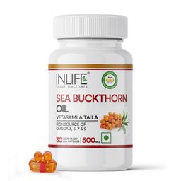 INLIFE Sea Buckthorn Oil, 30 veggie capsule(s)-16