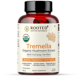 Rooted Active Naturals Tremella Organic Mushroom Extract, 60 veggie capsule(s)-32