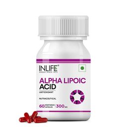 INLIFE Alpha Lipoic Acid,  60 veggie capsule(s) -64